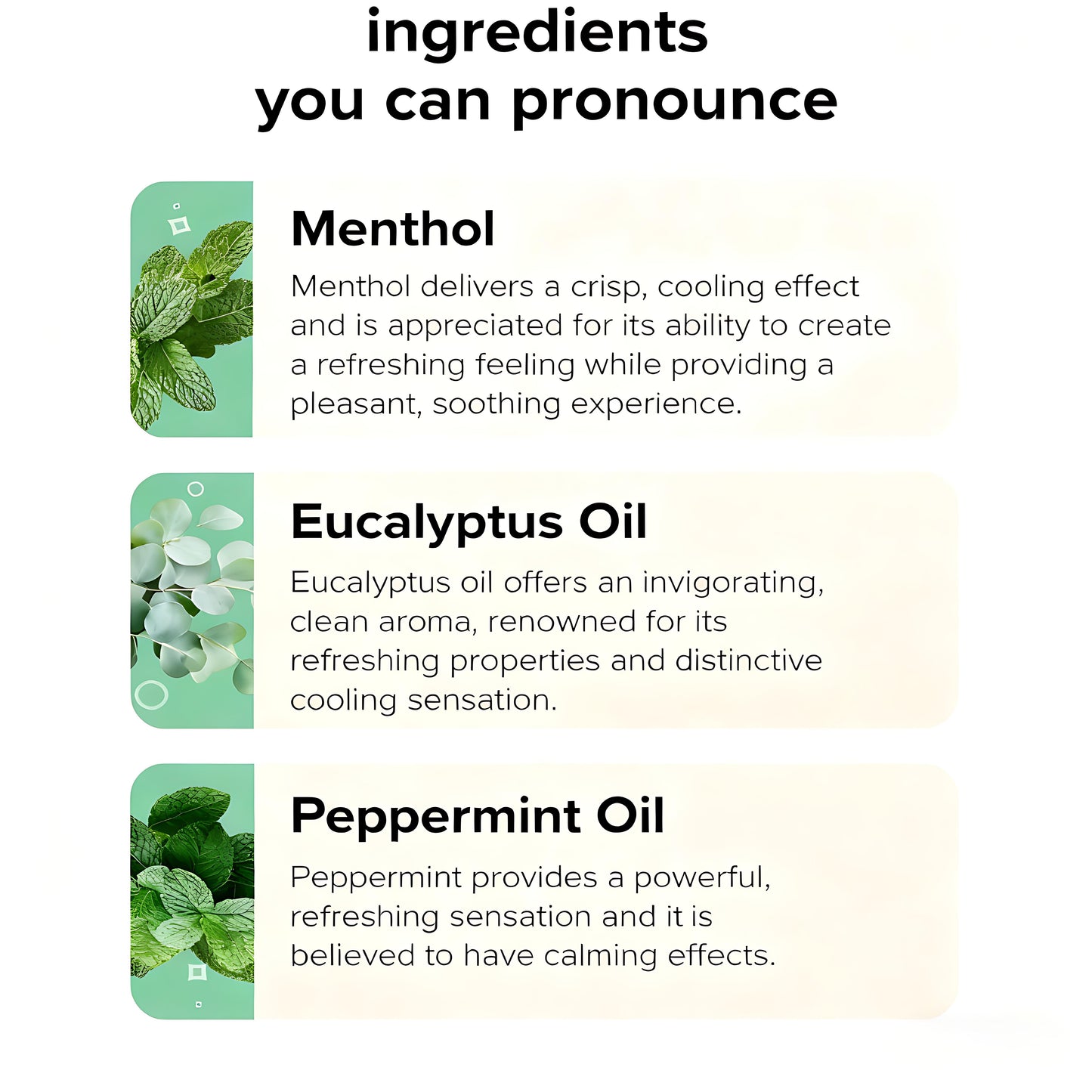 Nasal Stick | Vapor Flow Technology | Cool Refreshing Sensation | Natural Mood Boost | Simple Ingredients | Essential Oils + Menthol Inhaler (Mint, Wintermint, Tropical, Spearmint)