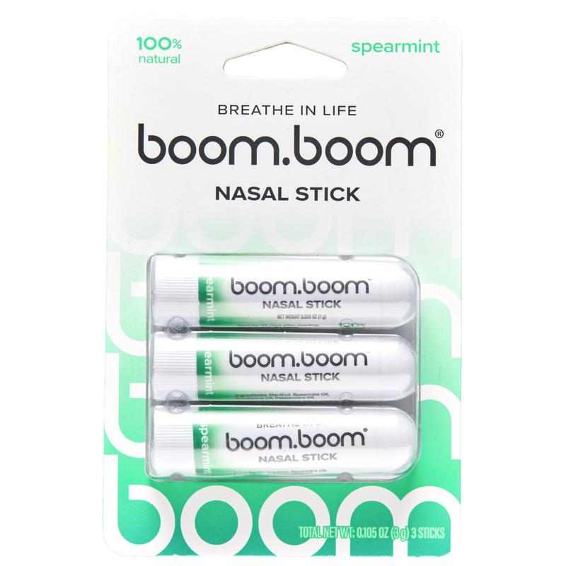 Nasal Stick | Vapor Flow Technology | Cool Refreshing Sensation | Natural Mood Boost | Simple Ingredients | Essential Oils + Menthol Inhaler (Mint, Wintermint, Tropical, Spearmint)