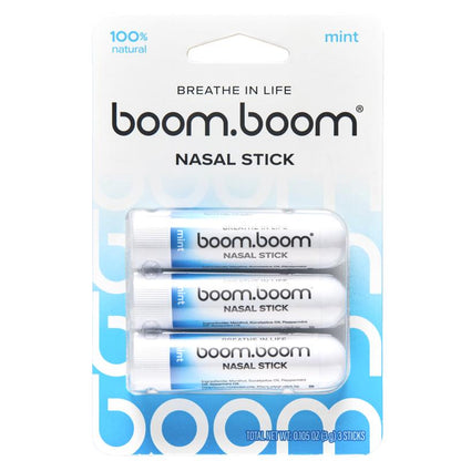 Nasal Stick | Vapor Flow Technology | Cool Refreshing Sensation | Natural Mood Boost | Simple Ingredients | Essential Oils + Menthol Inhaler (Mint, Wintermint, Tropical, Spearmint)